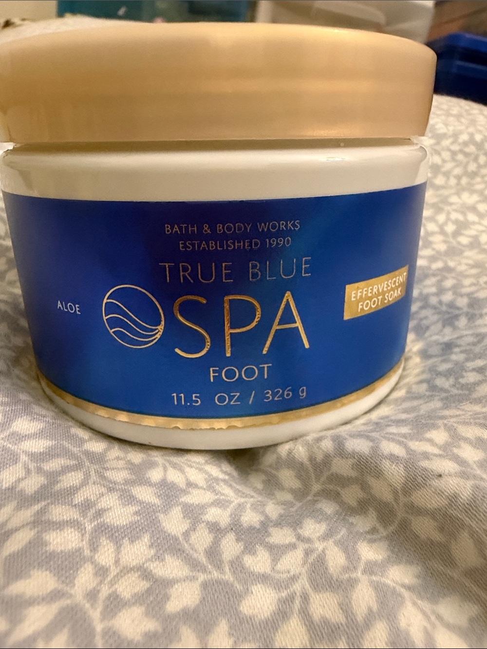 True Blue Spa foot soak